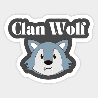 Clan Wolf - Kate Daniels Universe Sticker